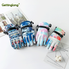 Men's leather ski gloves