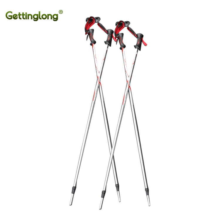 Professional factory custom ski poles are not easy to split