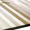Mixed ski core with bamboo and wood