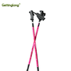 Wholesale Custom Logo stick ski poles walking stick Light tough