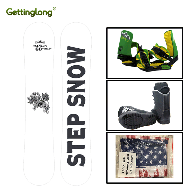 Manufacture snowboard set with good quality and low price