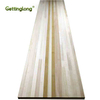 Mixed ski core with bamboo and wood