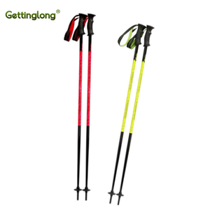 Factory supplies adjustable Nordic aluminum ski poles