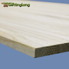 The factory sells spliced paulownia wood for processing snowboard wood cores